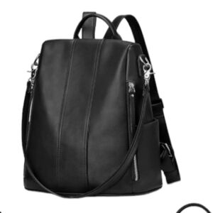 FZONE antitheft rucksack shoulder leather back